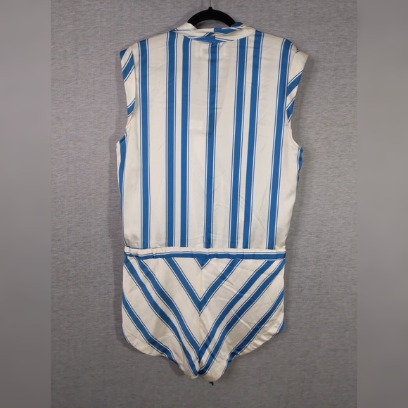 2x 👯‍♀️Host Pick⚡️One Teaspoon Cocktail Stripe Brooklyn Jumpsuit - Picture 6 of 12